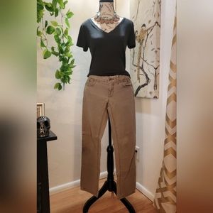 Gap Brown Limited Edition Colored Cropped Jeans size 6 or 28
